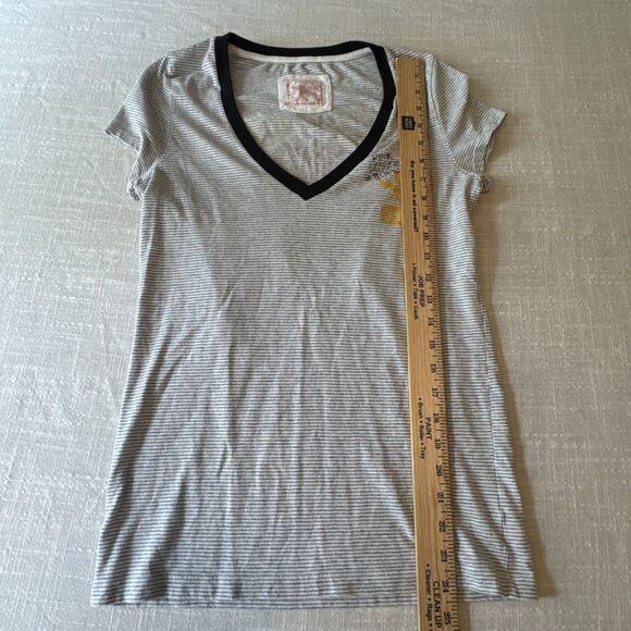 Victoria’s Secret PINK Jones & Mitchell Mizzou Missouri Tigers Vneck Size Medium - Picture 8 of 9